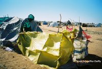 Photo taken at IDP camp near Nyala, Darfur. December 2004. By Scott Schaeffer-Duffy