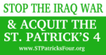 St. Patricks\' Four sign