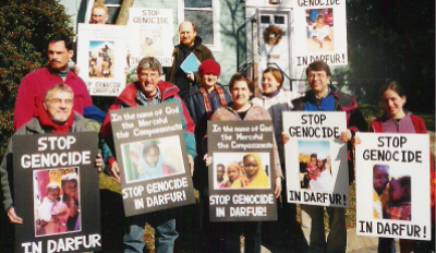 At Dorothy Day Catholic Worker House, the morning of Feb 2, 2005