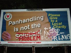 Panhandling is not the problem