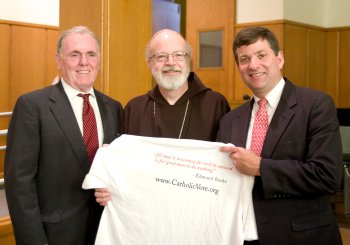 Ray Flynn, Cardinal O'Malley, Larry Cirignano